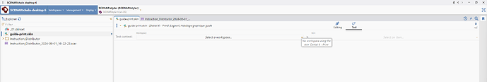 NO WORKSPACE USING THE SKIN DOKIEL